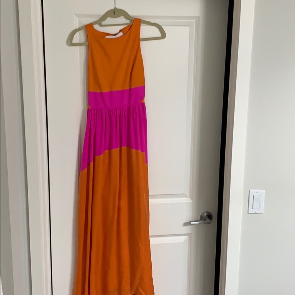 Tibi silk gown